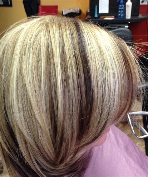 Blonde highlights and lowlights | Hair color and cut, Baliage hair