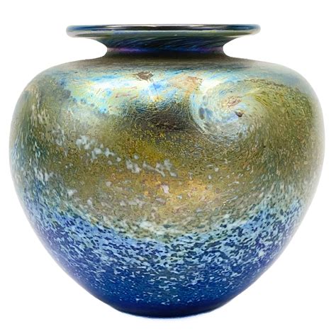 Lot 421 Norman Stuart Clarke Glass Vase