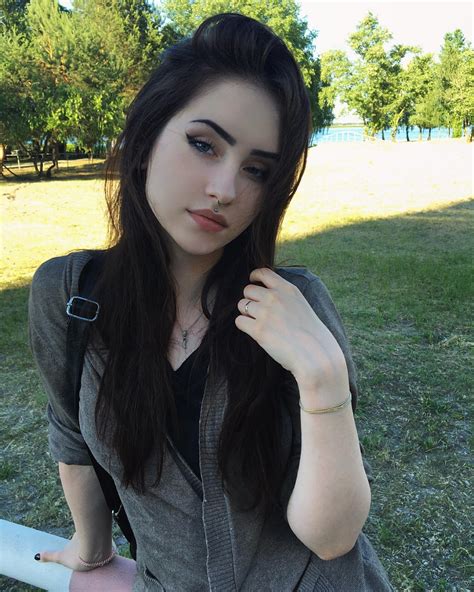 Picture Tagged With Anastasiia Mut Brunette Cute Piercing Fapcoholic Com
