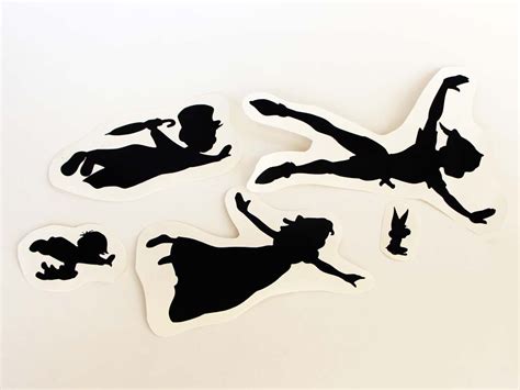 Viewing Gallery For - Peter Pan Silhouette Flying Tattoo | Peter pan