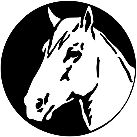 Onlinelabels Clip Art Horse Head