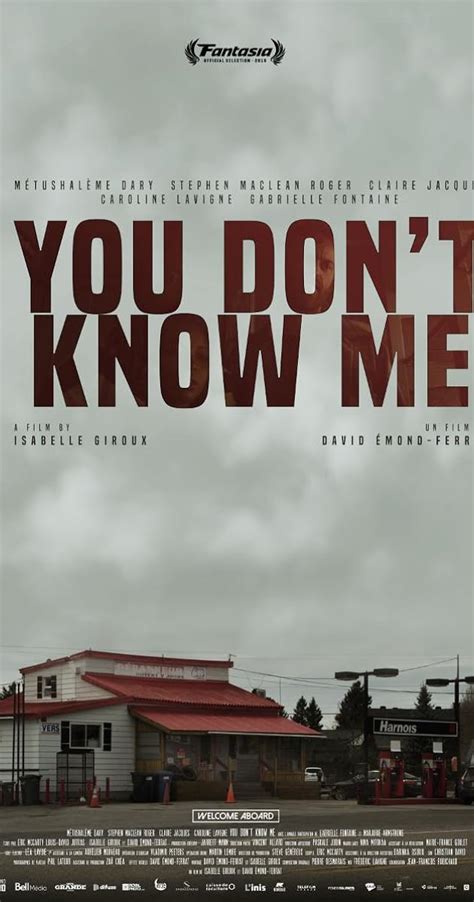 You Don T Know Me 2019 IMDb