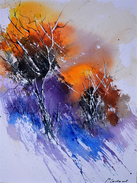 Oil Paintings And Watercolors By Pol Ledent Watercolor Canvas