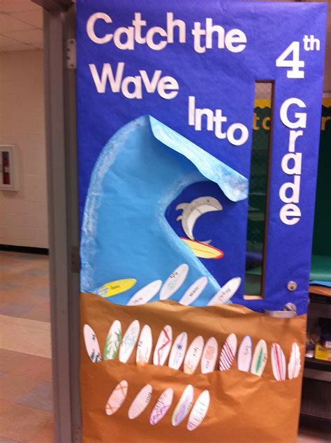 Beach Door Catch The Wave Into Or You Could Do Surf Into Beach
