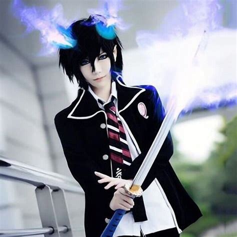 Ao No Blue Exorcist Rin Okumura Jacket And Tie Cosplay Costume Uniform