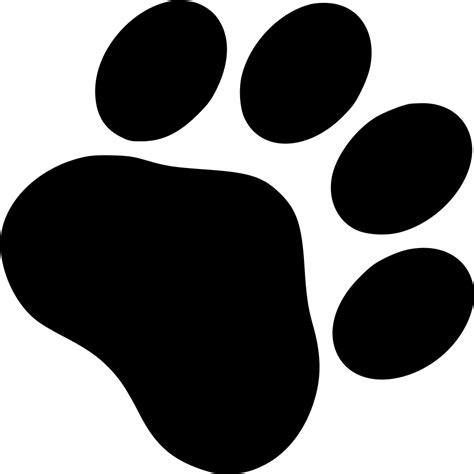 Free Dog Paw Png Clip Free Library Dog Paw Svg Free Transparent Png