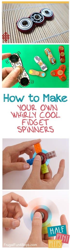 How To Make Your Own Whirly Cool Fidget Spinners