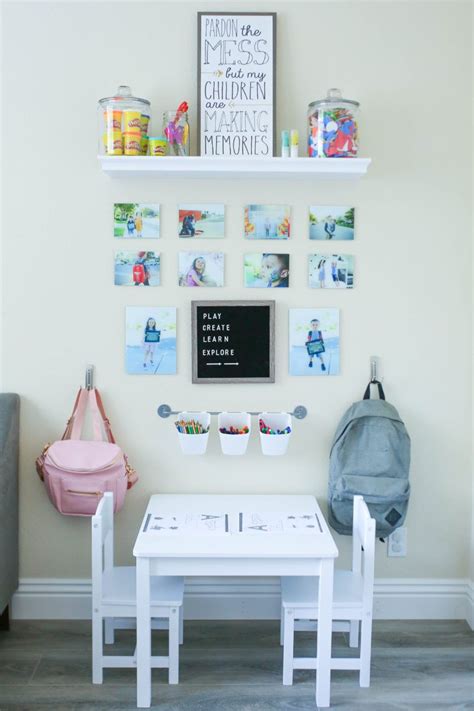 Gaming desks desks for office kids desks desks for home laptop tables standing desks. DIY Homework Station for Young Kids - Nicole Banuelos ...