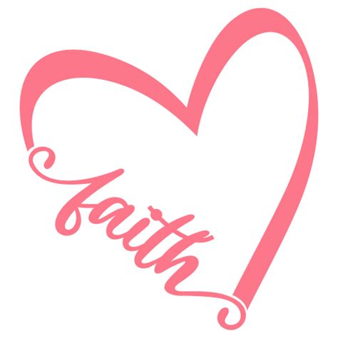 Buy Faith Heart Svg Png Online In Uk