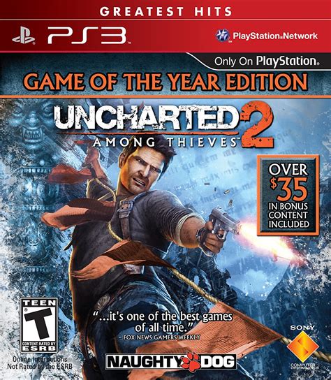 Uncharted 2 Among Thieves Game Of The Year Edition