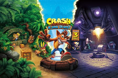 Hd Wallpaper Crash Bandicoot N Sane Trilogy 4k Desktop Picture