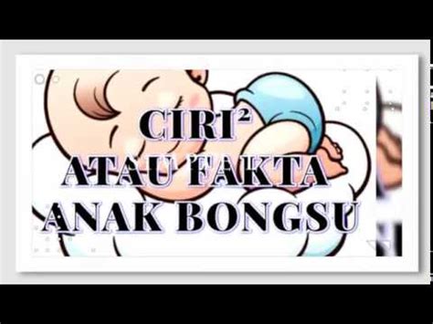 Gejala cacingan pada orang dewasa bisa bervariasi. CIRI CIRI ATAU FAKTA ANAK BONGSU - YouTube