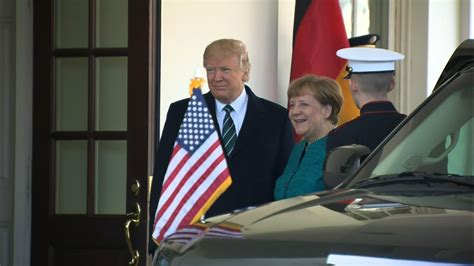 Angela Merkel Møter Donald Trump Siste Nytt Nrk
