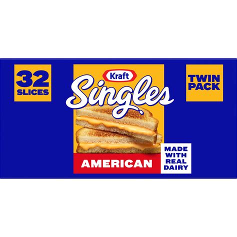Kraft Singles American Sliced Cheese Twin Pack Shop Cheese At H E B
