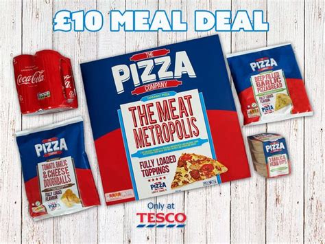 Tesco Launch Pizza Meal Deal For Two With Beer And Sides