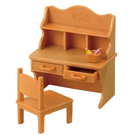 Perfectly sized for your little one, they will love sitting down at this coordinating, desk and chair set. Sylvanian Families - Child desk set - DollsAndDolls ...