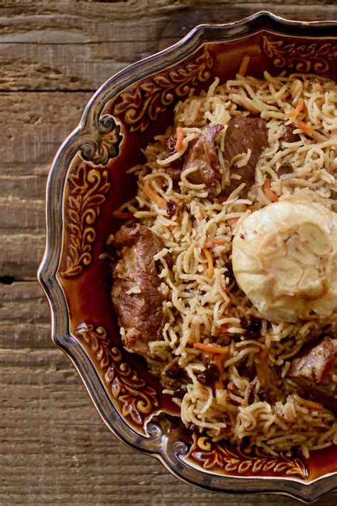Plov Authentic Uzbek Pilaf Rice Recipe Flavors Rice Pilaf
