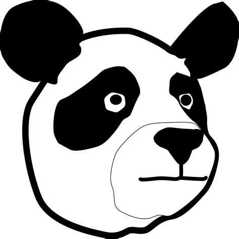Bear Panda Face · Free Vector Graphic On Pixabay