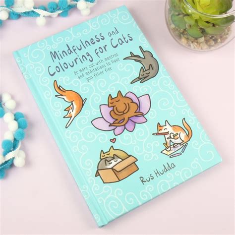 Mindfulness And Colouring For Cats Book Lisa Angel