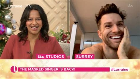 Lorraine Host Ranvir Singh Shocked As Joel Dommet Nearly Misses Interview And Appears Topless