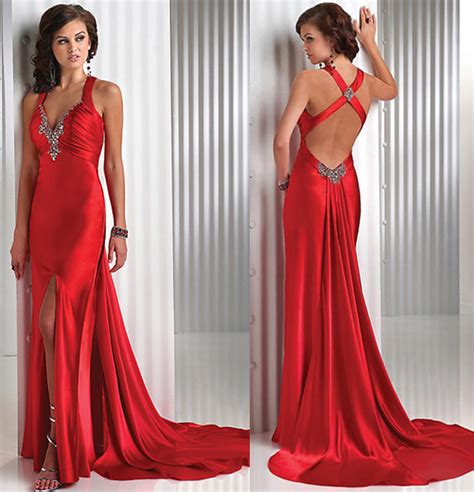 LOVELY RED PROM DRESSES FOR THE BEAUTIFUL EVENINGS Godfather Style