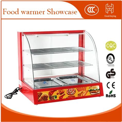 Commercial Food Warmer Showcase Heat Preservation Display Insulation