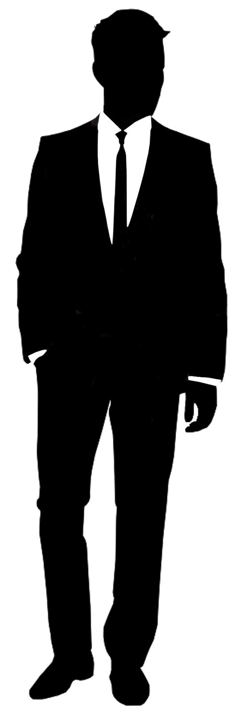 Suit Silhouette Shirt Informal Attire Gentleman Png Download 6301920 Free Transparent