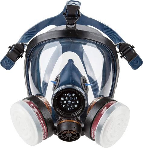Parcil Safety Full Face Organic Vapor Respirator And Gas Mask With