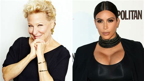 Kim Kardashian Fires Back At Bette Midler Posts Another Nude Photo