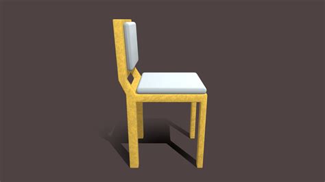 wooden chair download free 3d model by setia w1 [ba646e2] sketchfab