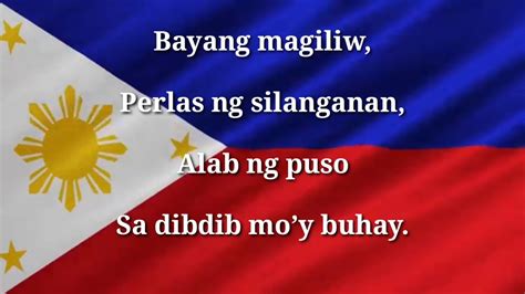 Lupang Hinirang Philippine National Anthem Youtube