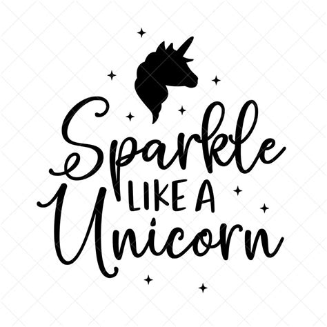 Unicorn Head Svg Unicorn Quote Svg Unicorn Face Svg Cricut Svg Girl Svg