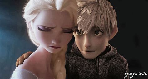 Jack Frost And Elsa Disney Crossover Photo Fanpop