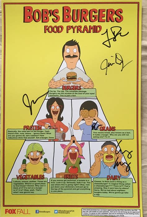 A 'bob's burgers' movie is in the works for july 2020. Bob's Burgers cast autographed 2014 Comic-Con poster Dan ...