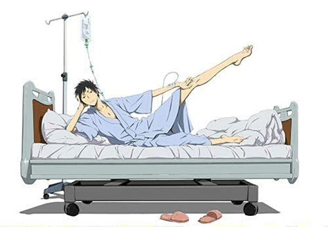 Being In The Hospital Is No Excuse For Not Looking Fabulous Durarara