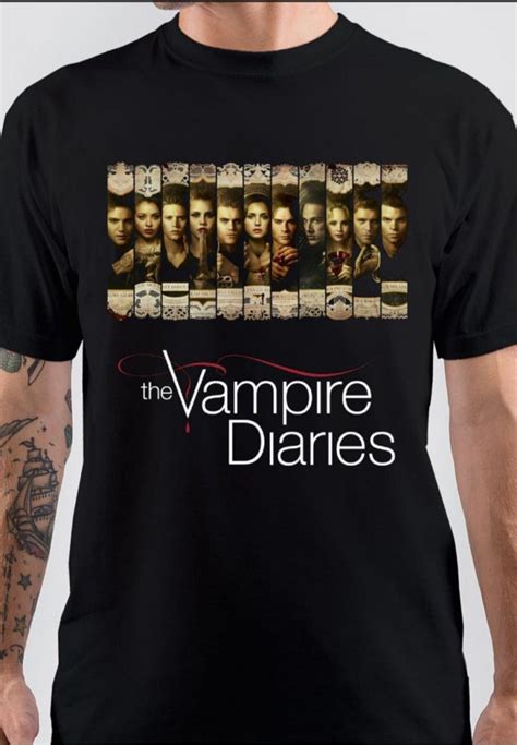 The Vampire Diaries Black T Shirt Swag Shirts