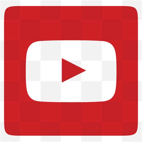 500 X 500 Px Red Icon Youtube Logo Png Free Png Image With