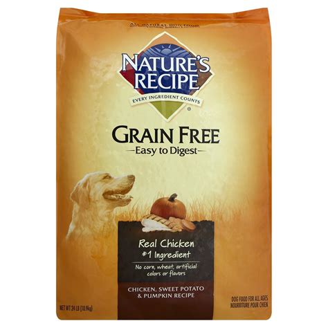 Natures Recipe Grain Free Chicken Sweet Potato And Pumpkin Dry Dog Food