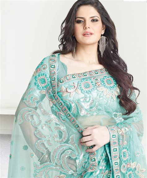 Zareen Khan In Saree Sari South Indian Sarees Actress Dresses