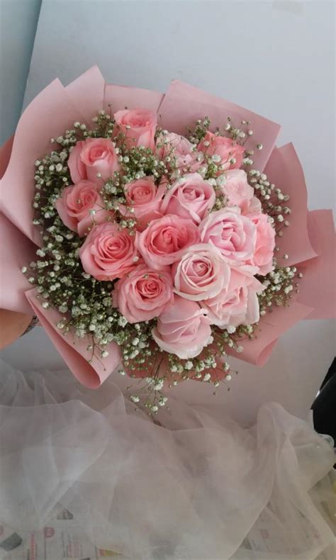 Here you can find different types of flower photos, among them red flowers, white flowers, rose flowers, spring flowers, flower wallpapers and other flower images. #039 | 16 Pink Rose Bouquet | Birthday | Anniversary ...