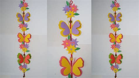 Finished butterflies measure approximately 7 long. DIY/ Wall Hanging !!! How to Make Beautiful Paper ...