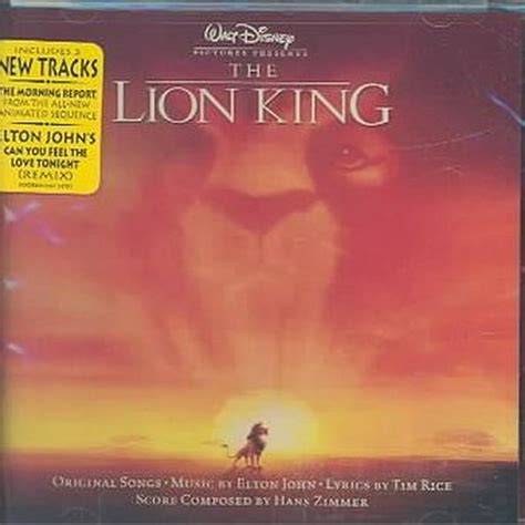 The Lion King Soundtrack Cd
