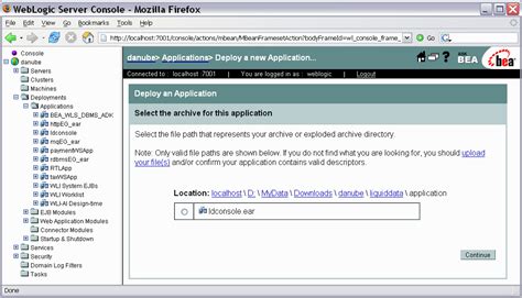 Deploying Data Services Platform Applications