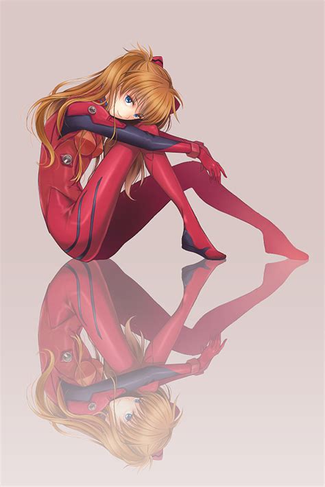 Souryuu Asuka Langley Neon Genesis Evangelion Mobile Wallpaper