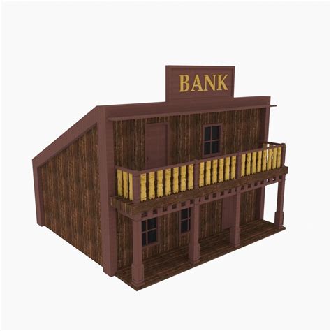 Montreal rv show 2022 is held in montreal, canada, from 3/3/2022 to 3/3/2022 in palais des congres de montreal. 3D model Western Bank VR / AR / low-poly MAX OBJ 3DS MAT