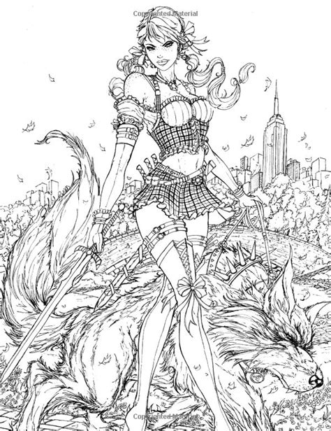 Pin By Margit Ernstsen On Sexy Fan Art Coloring Fairy Coloring Pages