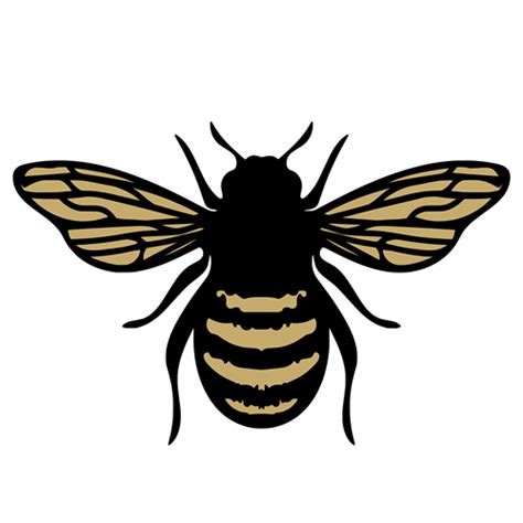 Dxf Bee Svg Cutting File Clipart Digital Download Svg Eps Png Images