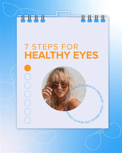 A Checklist For You 7 Steps For Healthy Eyes Just Sunnies
