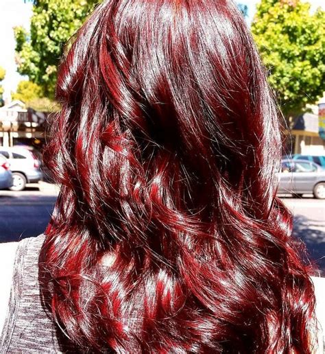 50 Striking Dark Red Hair Color Ideas — Bright Yet Elegant Check More