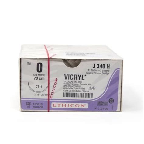 Vicryl 0 Ct 1 Soluciones Y Material Quirurgico Sa De Cv